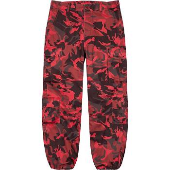 Pantalones Supreme Cargo Pant Rojas Camuflaje | Supreme 235GL